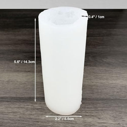 Floral Vine Pillar Thick Silicone Candle Molds
