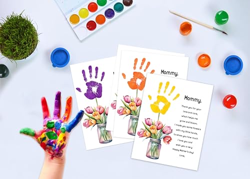 Tulips Flower Handprint Craft DIY Kit