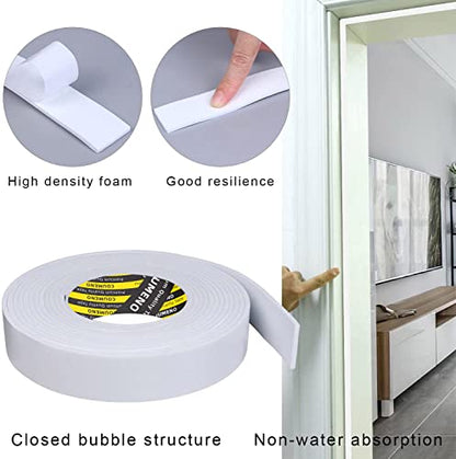White Foam Tape Weather Stripping Sealing Sponge
