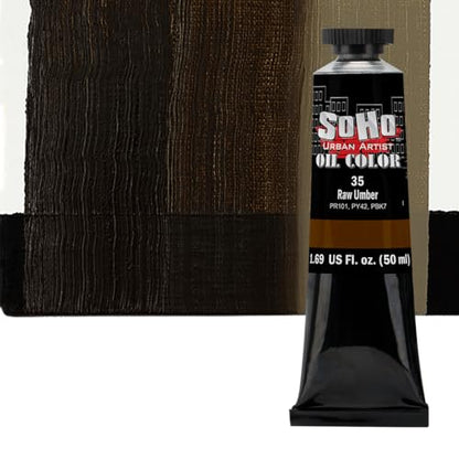 Oil Paint Raw Umber
