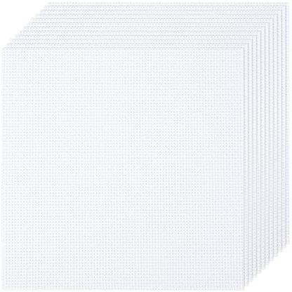 12 PCS Cross Stitch Aida Fabric 14 Count (12 Count)