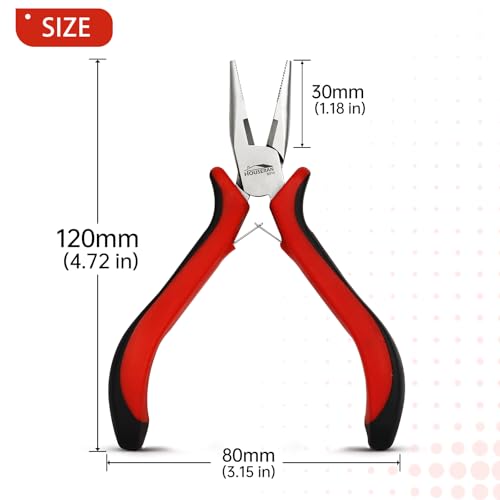 5 Pack 5" Small Needle Nose Pliers (5 Count)