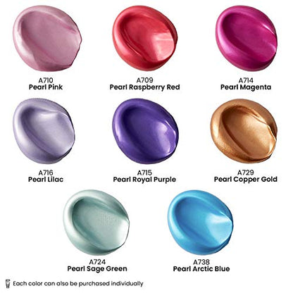 Metallic Acrylic Paint Set (32.48 Fl Oz)