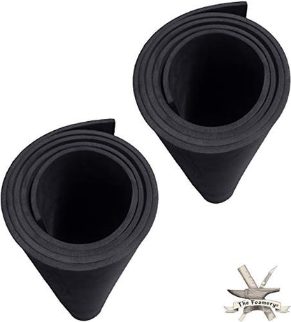 2 Pack Black EVA Foam Sheet