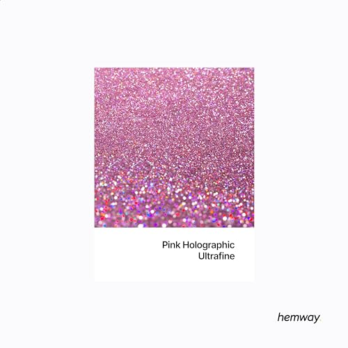 Resin Glitter Pink Holographic 100g Polyurethane & Epoxy Glitter (3.5274 Ounce)