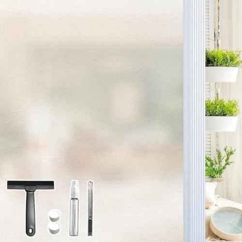 Window Privacy Film Frosted Stripe Window Film