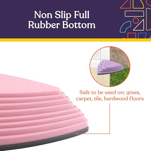 10 Stepping Stones for Kids Indoor and Outdoor Balance Blocks Promote Coordination (10 Count)