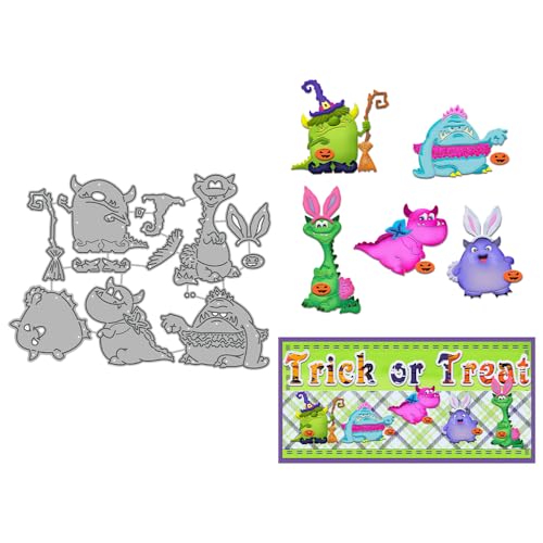 Halloween Clear Silicone stampReusable Stamp with Pumpkins