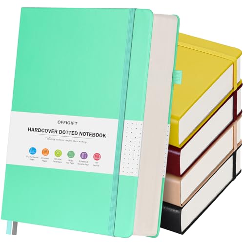 5 Pack Bullet Dotted Notebook Bulk (5 Count)