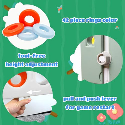 Giant 4 in-A-Row Connect Game Set, White
