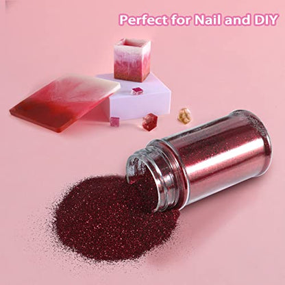 Ultra Fine Glitter Powder Metallic Resin 2.11 Oz