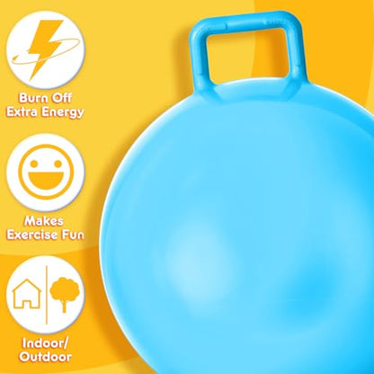3 Pcs 29 Inch Bouncing Ball with Handle