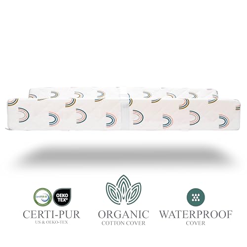 Organic Cotton Covered Contoured Baby Changing Pad