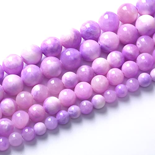 32pcs 12mm Natural Pink Starry Galaxy Persian Jade Gemstone Beads Round Loose Spacer Beads for Jewelry Making DIY Bracelets Necklaces 15"