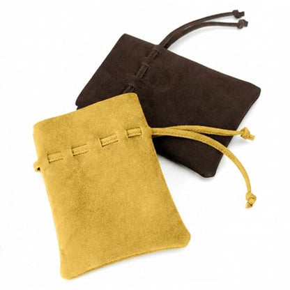 Medieval Drawstring Coin Pouch Bag