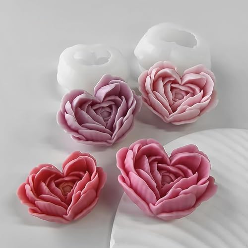 2Pack Heart Candle Mold (2 Count)