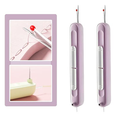 Upgraded 2 in 1 Automatic Needle Threaders Seam Ripper