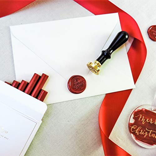 Mailable Glue Gun Sealing Wax Sticks for Wax Seal Stamp (8 Count)