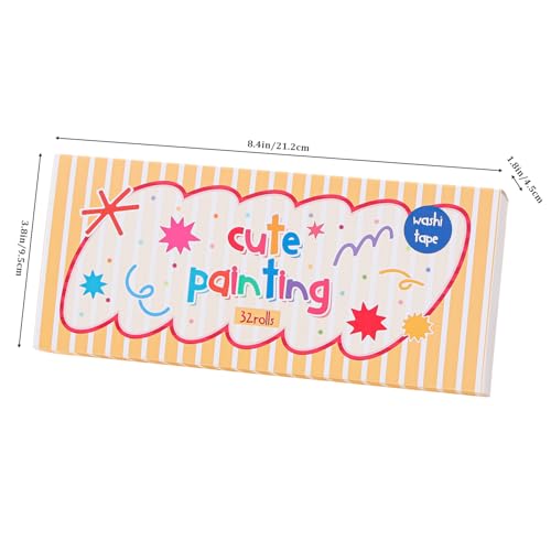 32 Rolls Washi Tape Set (32 Count)
