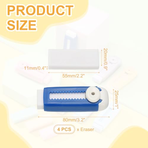 4 Pack Erasers