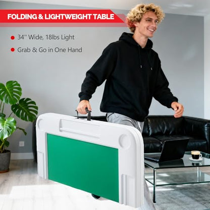 34" Foldable Mahjong Table