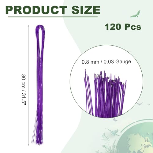 32 Inch 22 Gauge Floral Stem Wire (3 Count)