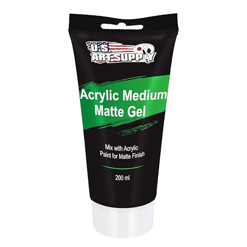 Clear Acrylic Medium Matte Gel (6.76 Fl Oz)