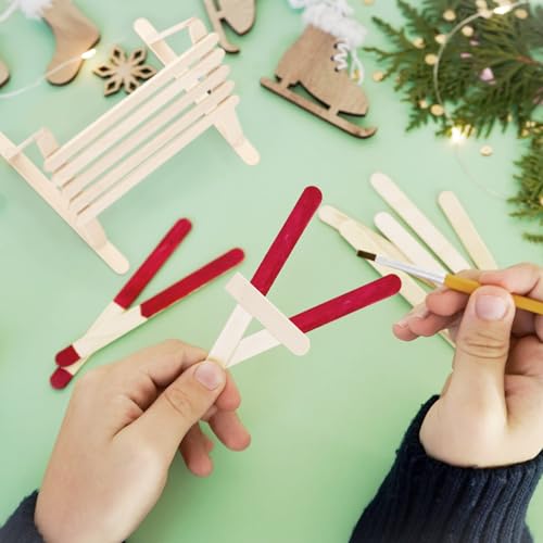 1500Pcs 4.5 Inch Popsicle Sticks (1500 Count)