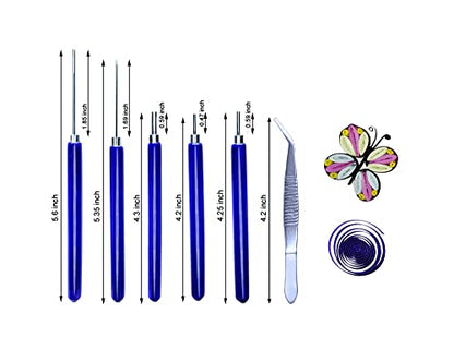 8PCS Quilling Needles