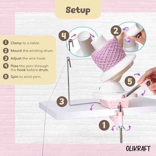 Manual Yarn Ball Winder