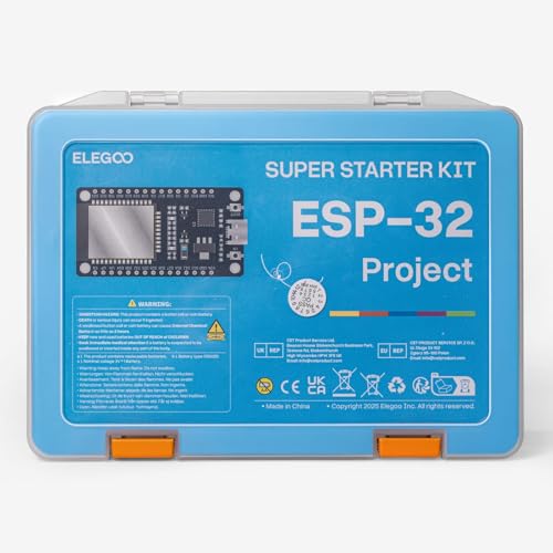 ESP 32 Super Starter Kit with Tutorial Compatible with Arduino IDE (35 Count)