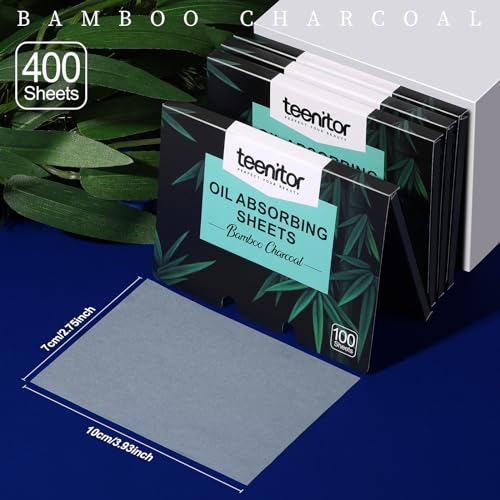 400 Counts Oil Blotting Papers for Face