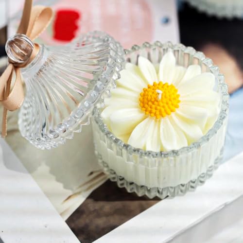 Daisy Candle Molds (4 Count)