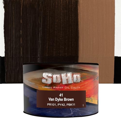 Oil Paint Van Dyke Brown (14.54 Fl Oz)