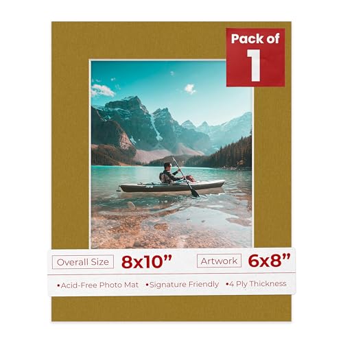 8x10 Mat for 6x8 Photo