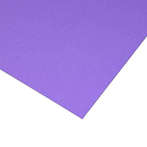 4Pcs A4 Gel Light Lighting Filter Overlay Transparent Color Correction Plastic Vinyl PVC Sheets Photography Television Matte Purple (4 Count)