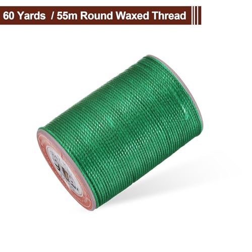 Leather Sewing Waxed Thread 0.8mm 60Yards