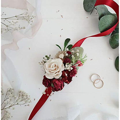 3 8 inches Double Faced Red Polyester Satin Ribbon (150 Foot)