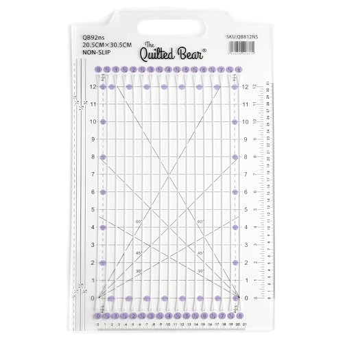Slotted Strip Ruler for Quilting