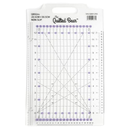 Slotted Strip Ruler for Quilting