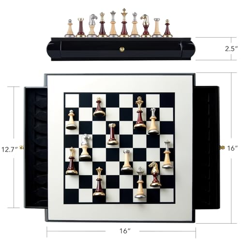 16 Inches Wooden Chess Set