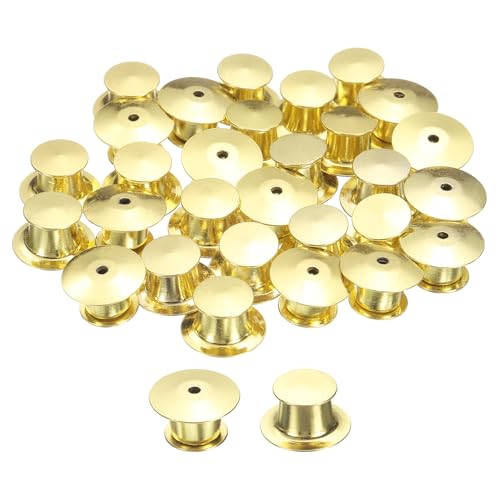 40Pcs Metal Locking Pin Backs (40 Count)