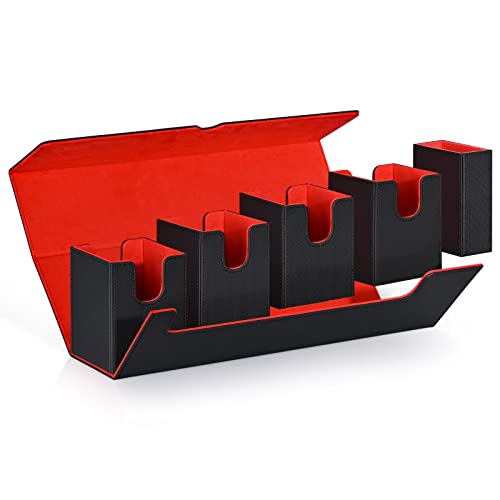Card Deck Box with Dice Tray for MTG