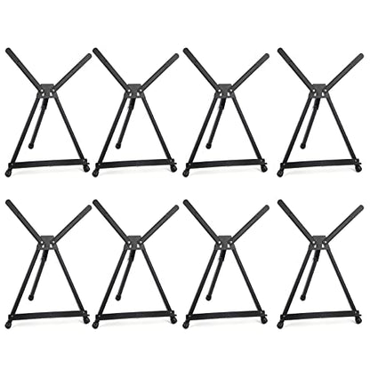 8 Pack 15" to 21" Tabletop Easel for Painting &Display (8 Count)