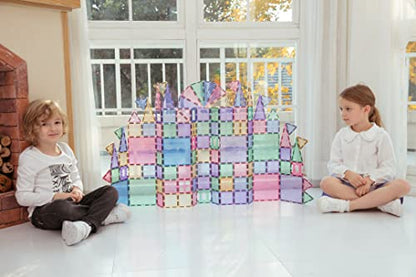 120PCS Premium Magnetic Tiles Set