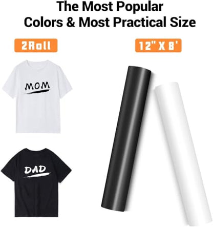 Heat Transfer Vinyl Rolls (2 Count)