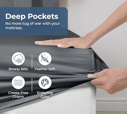 100% Organic Cotton Fitted Sheet