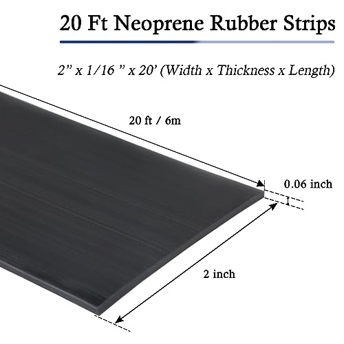 Neoprene Rubber Strips with Adhesive Backing Rubber Sheets