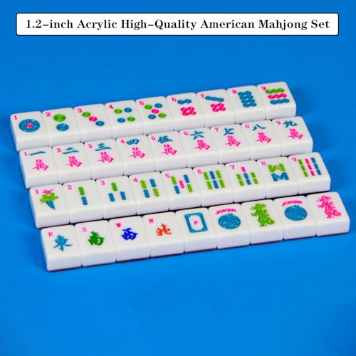 4 Layer Mahjong Tile Set Green 1.2