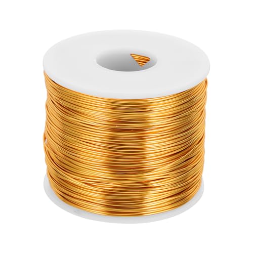 18 Gauge Anodized Aluminum Craft Wire Bendable Bonsai Training Wire 492 Feet 1mm for Sculpting Crafts Wreath Floral Beading Jewelry Making